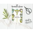 thumbnail image 3 of Darling Souvenir Multicolor Birthday Invitation Card Printable Fill or Write In Blank Invites Party Supplies Pack Of 28 5 x 7 Inches, 3 of 5