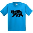 thumbnail image 3 of Inktastic West Virginia Black Bear Silhouette Youth T-Shirt, 3 of 5