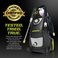 thumbnail image 4 of Open Box Sun Joe 14.5-Amp 2030 PSI Electric Water Pressure Washer, Green, 4 of 12