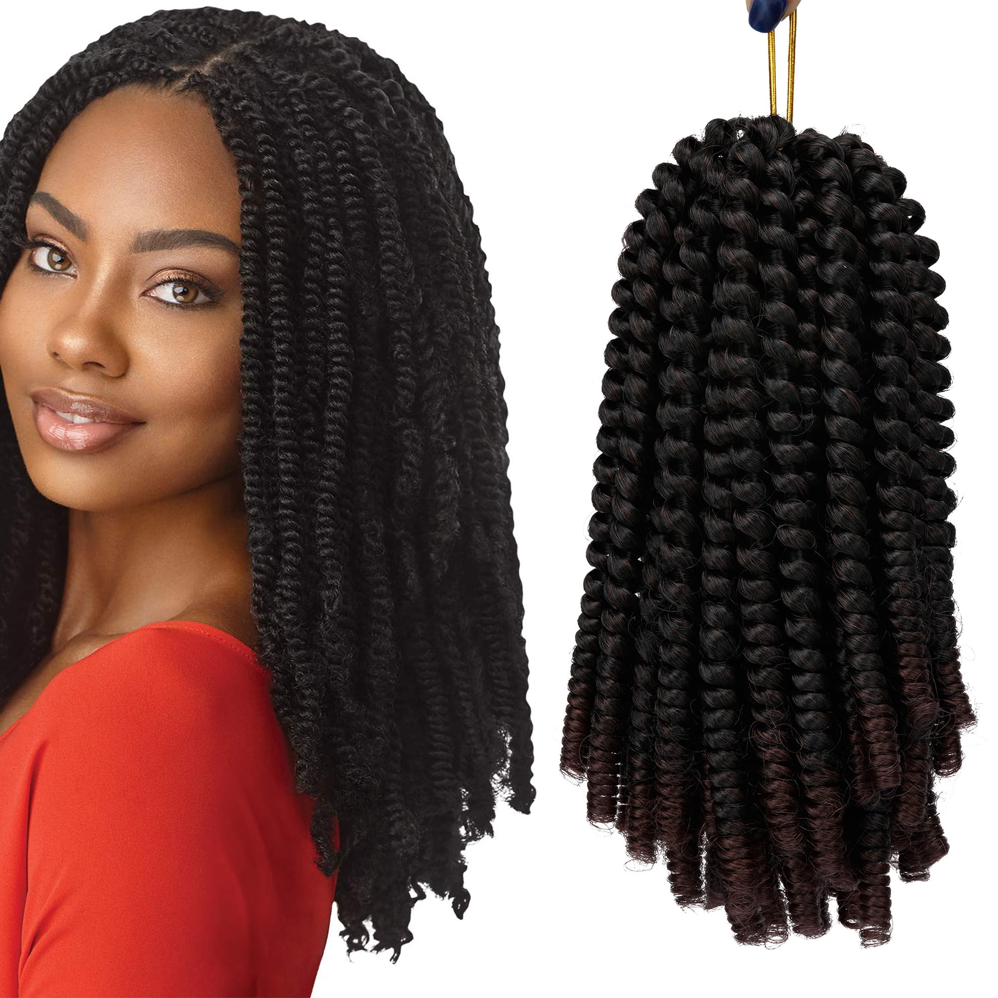 Spring Twist Hair for Braids 1 pack/lot 30strands Jamaican Bounce