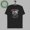 Black-4, variant on Twin Terror Graphic Tee, Dark Fun Design Shirt