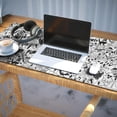 thumbnail image 3 of Long Mouse Pads for Desk,Halloween Doodle Pattern Desk Mats on Top Of Desks, Desk Mouse Pad Extra Large with 3mm Non-Slip Base and Stitched Edge for Gaming,Office,Work,Home 35.4"x15.7", 3 of 6
