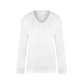 thumbnail image 5 of VKEKIEO Graphic Hoodies For Women Neck Long Sleeve Solid Walking White 100%Polyester Sweatshirts For Women, 5 of 5