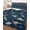 Blue, variant on Full Size Quilt Bedding Set, Dinosaur Reversible Summer Quilt 3 Pieces, Funny Dino Cute Cartoon Boys Girls Children Lightweight Bedspreads Coverlets with 2 Pillow Shams for All Seasons
