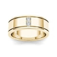 thumbnail image 4 of 14k Gold Plated Simulated Diamond Ring: Elegant Geometric Design, European American Style Alloy Ring for Women, Fashion Jewelry, 4 of 5