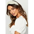 thumbnail image 2 of LinYooLi 3 Packs Twisted Headbands for Women Non Slip Wide Pleated Head Bands Wide Fashion Hairbands Black Wine White Headband Hair Hoops Accessories, 2 of 7