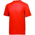 thumbnail image 2 of Holloway Sportswear XL Swift Wicking Tee Bright Orange 222551, 2 of 2