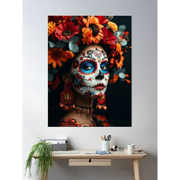 Wall Art Mexican Poster Wall Art, Modern Wall Decor For Living Room Bedroom, 8x12 UNFRAMED