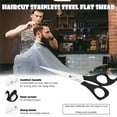 thumbnail image 2 of WHEANG Tool Bag Hairdressing Scissors for Household Use Stainless Steel Scissors Black, 2 of 8