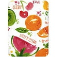 thumbnail image 4 of Newbridge Fresh Fruits Bold and Colorful Vinyl Tablecloth With Flannel Backing, 60 inch x 84 inch Rectangle, 4 of 5