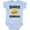 AE-Light Blue, variant on Inktastic Powered by Quesadillas Boys or Girls Baby Bodysuit