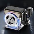 thumbnail image 3 of yaaqii Diffuser Solar Powered Rotating Car Purifier Simulated Engine Aromatherapy, 3 of 9