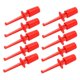 thumbnail image 4 of 10 pinzas de resorte con forma de gancho de prueba rojo para multímetro PCB SMD IC, 4 of 5