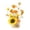 Multicolor B, variant on MERILER Ceramic Vase with Artificial Flower Set - Lifelike Home Decor for a Natural and Vibrant Ambiance