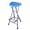 Blue Without backrest, variant on Yihuala Folding Stool Fishing Stool Chair with Footrest Portable Stool Front Desk Chair Foldable Tall Stools