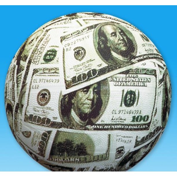 7" MONEY MINI BASKETBALL, Case of 25