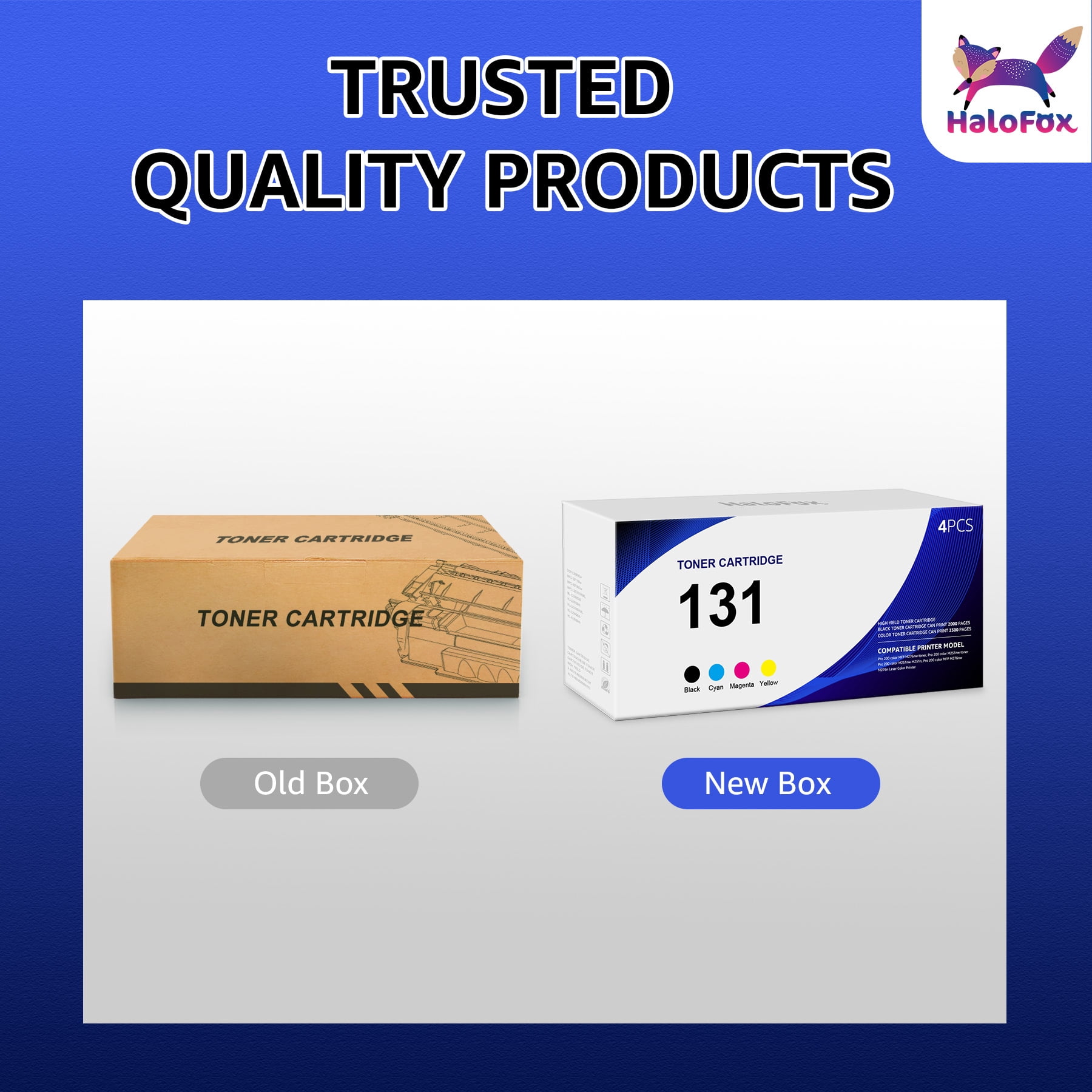 4PK Color Toner for HP CF210A 131A Laserjet Pro 200