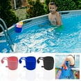 thumbnail image 5 of 2 Pcs Pool Cup Holders, Poolside Cup Holder Above Ground Pool Accessories, Fits 3.5 Inch or Less Round Top Bar,Pool Drink Holders, 5 of 5