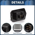 thumbnail image 4 of Resistor del motor del soplador HVAC Unique Bargains No.0778000710 para Honda CR-V 2002 - 2006 4-Door, 4 of 6