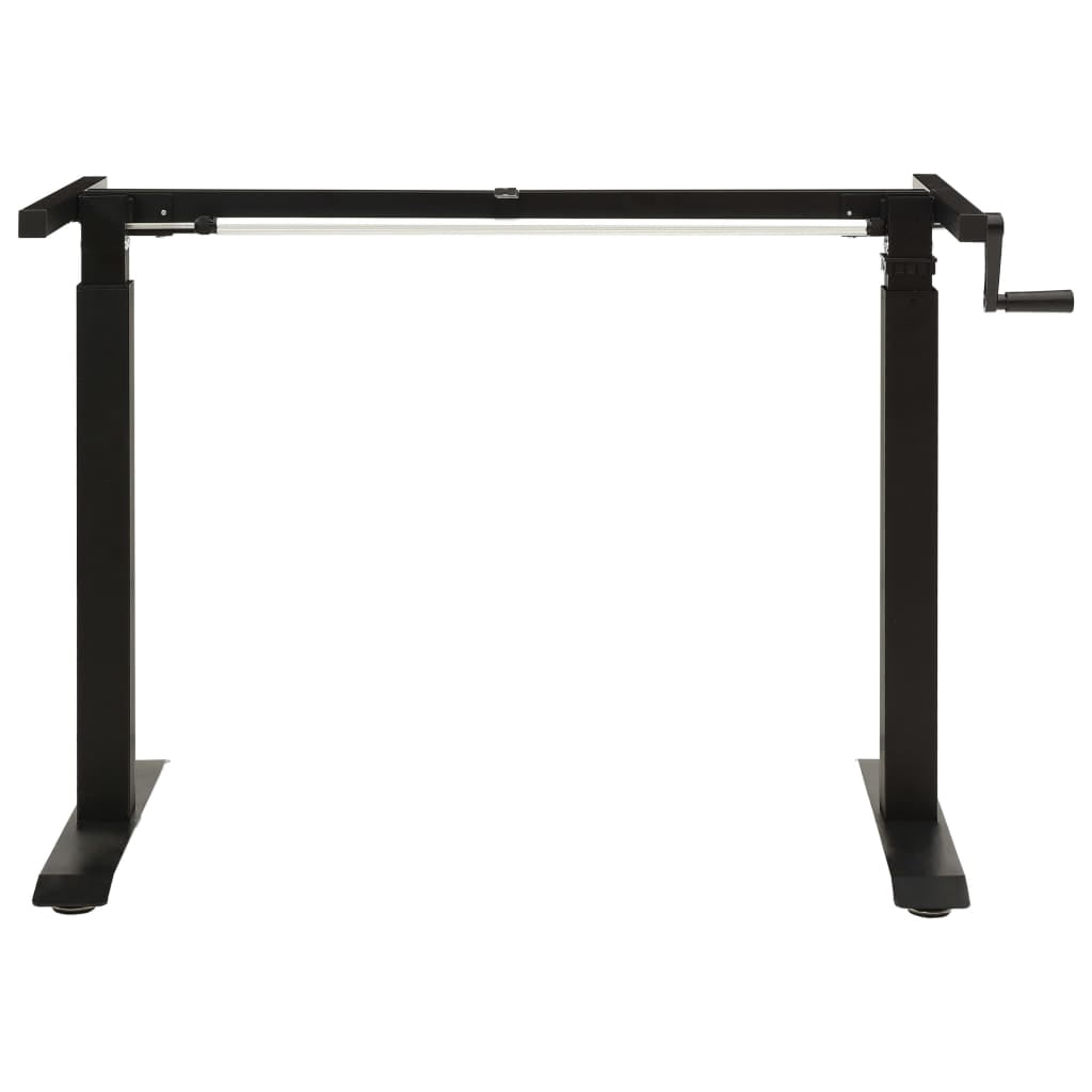 vidaXL Standing Desk Frame Adjustable Legs Computer Desk Base for Home Office