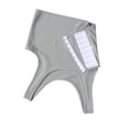 thumbnail image 3 of Guardurnaity Corsé para mujer y niña, ropa interior con hebilla, chaleco, camiseta interior con vendaje elástico, accesorio para correr, hacer Prendas para la parte del cuerpo Gris 5XL, 3 of 6