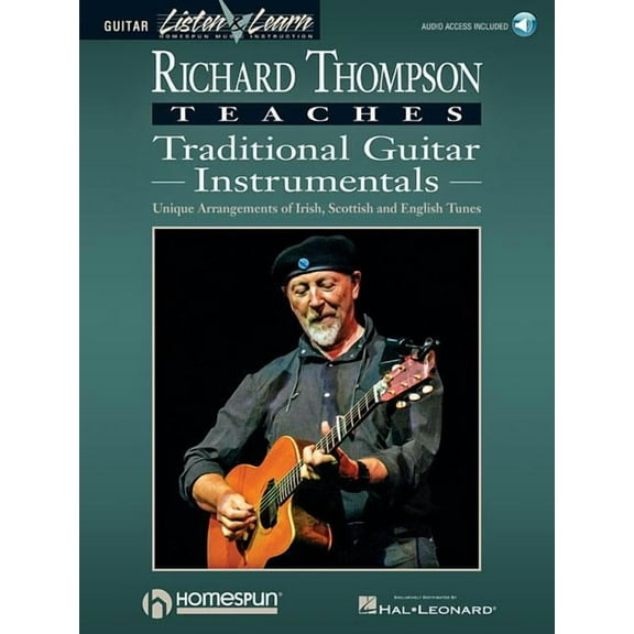 Richard Thompson Teaches Traditional Guitar Instrumentals Book/Online Audio, (Paperback)