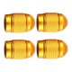 thumbnail image 3 of Speravity 4 Uds. De tapas de vástago de válvula de aire de aleación de aluminio para rueda de vehículo de camión y neumático de coche, cubierta Vehículos, repuestos y accesorios Mis amarillo Speravity CZ10090-04B, 3 of 6