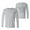 Grey, variant on 2hollis Merch Gold Logo Long sleeve Men/Women Fashion Casual Top