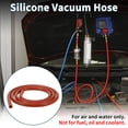 thumbnail image 2 of Manguera de vacío de silicona Unique Bargains 130PSI Presión máxima Línea de vacío automotriz Roja con conector de vacío 1 juego 5Ft 3/4/5/6/8/10mm ID Grosor 2.5mm, 2 of 7