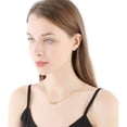 thumbnail image 2 of 18K Gold Plated Stainless Steel Year Necklace Birthday Year Number Necklace Anniversary Memorable Jewelry for Women[e5058], 2 of 2