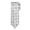 Floral Silver Black, variant on Jacob Alexander Men's Woven Floral Pattern Regular Neck Tie - Purple Black