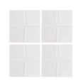 thumbnail image 1 of Shisuyan 4PCS Microfiber Cleaning Cloth Musical Instrument Wipe Cloth Guitar Nursing Cleaning Cloth Multi-purpose Cleaning Cloth White, 1 of 8