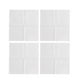 thumbnail image 1 of Paño de limpieza de microfibra 4PCS Instrumento musical suave Paño de limpieza Guitarra Paño de limpieza de enfermería Paño de limpieza multiusos Blanco, 1 of 5