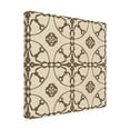 thumbnail image 2 of Trademark Fine Art Alonzo Saunders Motif on Cream II Canvas Wall Art, 2 of 4
