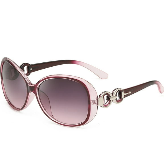 Women Retro Oversized Sunglasses Ladies Wide Shield Designer Shades Oval Elegant Eyewear