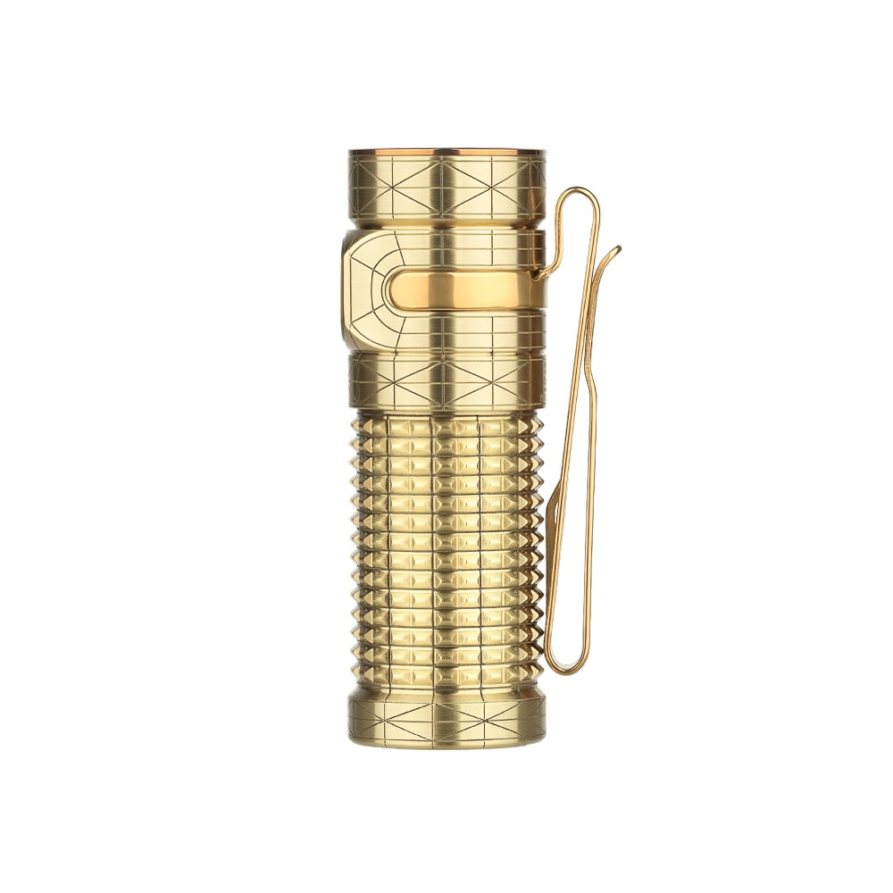 OLIGHT Baton4 Premium Edition 真鍮製 Olight Baton 4 Premium Brass Wireframe 1300 Lumens - Walmart