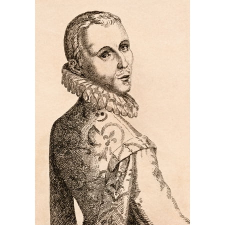 Otto Van Veen Aka Otto Venius Or Octavius Vaenius 1556-1629 Belgian Artist From 75 Portraits Of Celebrated Painters From Authentic Originals Etched By James Girtin Published London 1817 Canvas Art - K