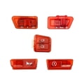 thumbnail image 2 of Kenally 5 unids/set interruptor de motocicleta modificado transparente bicicleta eléctrica altavoz faro controlador parte Accesorios Accesorios para motos Rojo Kenally VI018538-04, 2 of 6