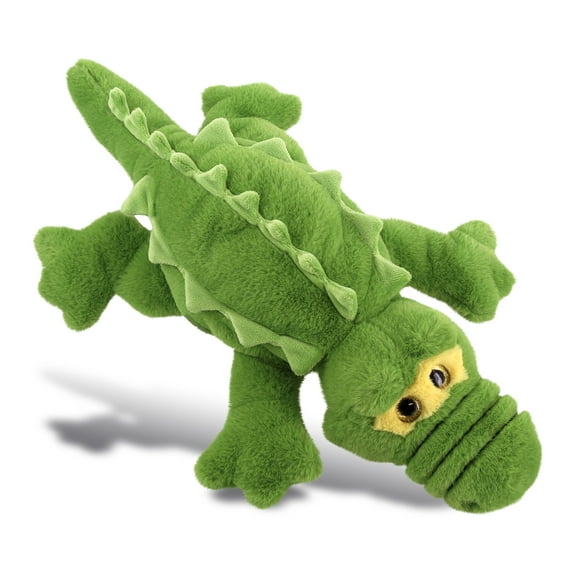 DolliBu Plush Alligator Stuffed Animal - Soft  Huggable Large Green Alligator, Adorable Playtime Plush Toy, Cute Wild Life Cuddle Gift, Super Soft Plush Doll Animal Toy for Kids and Adult - 17 Inch