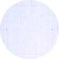 thumbnail image 1 of Ahgly Company Indoor Round Solid Blue Modern Area Rugs, 7' Round, 1 of 4