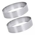 thumbnail image 1 of 3 Moldes Para Mousse, Anillos Para Tartas, Herramienta Para Hornear, Molde Para Tartas De Huevo De Acero Inoxidable, Antiadherente, Redondo De 10cm, 1 of 8