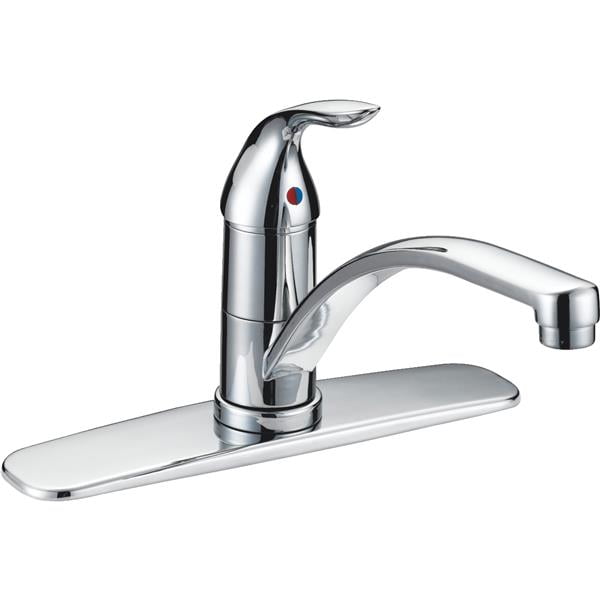 Globe Union 6 Chrome Kitchen Faucet Fs6a0044cp Walmart Com