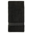 thumbnail image 6 of Better Homes & Gardens Signature Soft Solid Cotton 2 Piece Bath Sheet Set,Rich Black, 6 of 13