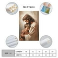 thumbnail image 2 of Jesus Christ Wall Art Jesus Hug Boy Poster, Savior Bible Canvas Print Posters Art Print Wall Photo Paint Poster Hanging Picture Family Bedroom Decor Gift 12x18inch(30x45cm), 2 of 6