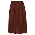 thumbnail image 5 of German Oktoberfest Women's Classic Solid Color Half Apron With Ties For Party Dress Bavarian Style, 5 of 8