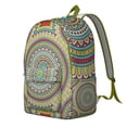 thumbnail image 2 of Lightweight Floral Mandala Boho Backpack for Women Men, Durable Laptop Bookbag for College School Work Travel Hiking Daypack, Gift Idea, 2 of 5