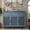 Blue 3 Doors 3 Drawers, variant on LFGUIZO 47″ Blue Bohemia Sideboard with 3 Drawers 3 Doors and 2 Adjustable Shelves Modern Accent Storage Cabinet for Dining Room,Living room TV Stand