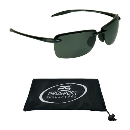 proSPORT Polarized Bifocal Reading Sunglasses | Fishing Golf |Men & Women | Modern Sporty Light & (Best Sunglasses For Golf And Fishing)