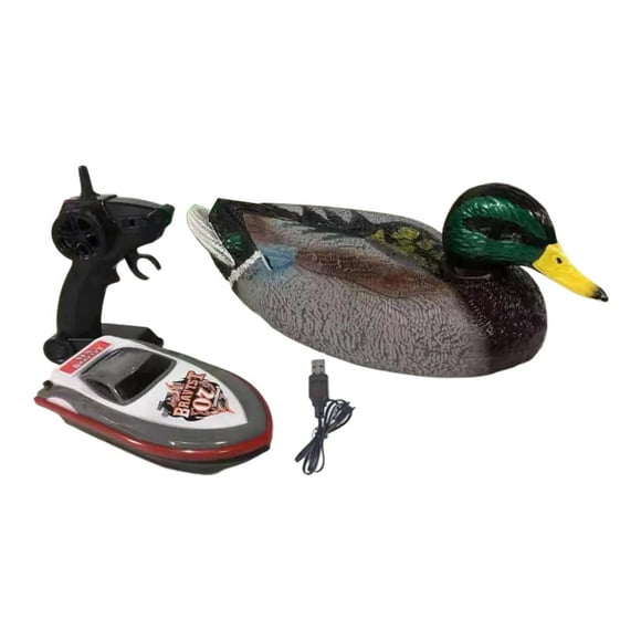 BELOVING Duck Decoy Double Propeller Outdoors Duck Hunting Decoy for Water River Kids