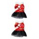thumbnail image 2 of Greeniant Ropa para perros Ropa para mascotas Vestidos para cachorros Traje Tang Disfraces cálidos de invierno Múltiples patrones Pomerania XXL Type1 NO1, 2 of 6